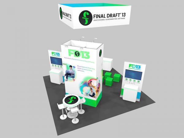 RE-9121 Rental Trade Show Island Exhibit -- Image 6